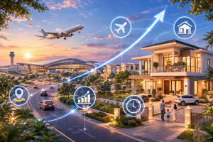 How Airport Connectivity Is Boosting Villa Developments Nearby
